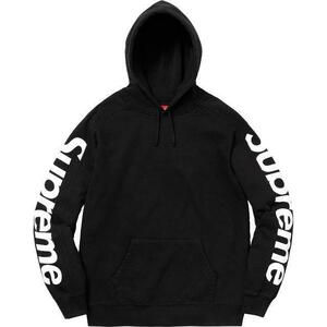 新品 Supreme Sideline Hooded Sweatshirt Black Mサイズ 18SS シュプリーム サイドライン パーカー ブラック 黒