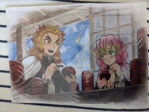 エアコミケ3 「鬼滅の刃」無限列車編 鬼滅の刃 煉獄杏寿郎 使命 蜜璃 クリアファイル 缶バッジ 柱 カフェ ufotable