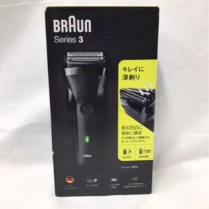 新品未開封 シェーバー ブラウン メンズ 電気シェーバー 髭剃り 300S-B シリーズ3 3枚刃 ブラック