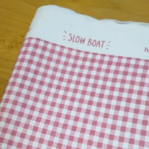 slowboat 4.7mm スパンフライス リブ リブニット ニット リブ生地