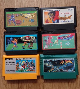 ファミコンソフト 6本セット