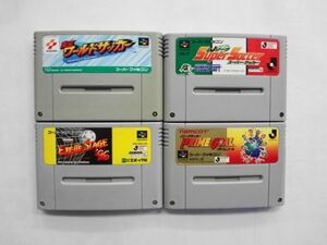 SFC21-137 任天堂 スーパーファミコン SFC 実況ワールド Jリーグ スーパー サッカー エキサイトステージ96 プライムゴール セット ゲーム