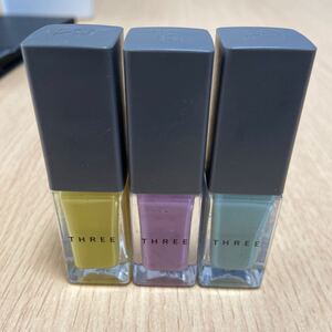 THREE ネイルポリッシュ7ml 3カラーセット