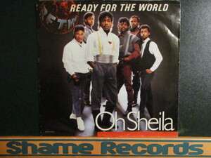 ★ 7'' Single ☆ Ready For The World ： Oh Sheila 7'' / 45s ★ Soul ☆ 落札5点で送料無料