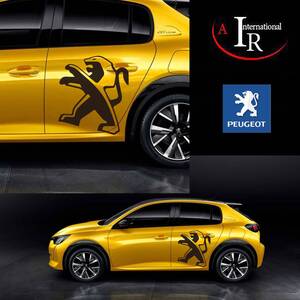 ##NEW*PEUGEOT* Peugeot * эмблема * боковой стикер * переводная картинка * цвет выбор *1 листов 