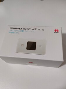 未開封 HUAWEI E5785 SIMフリー モバイルwi-fiルーター ホワイト E5785-320 SIMフリー