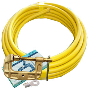 70000-764 22ske earthed line ( terminal ) yellow color 10m vise EB300 made set welding for WCT cab tire / cap tire cable 