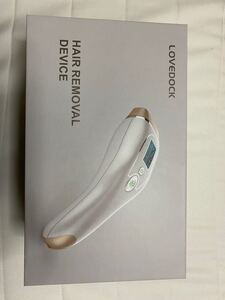 LOVE DOCK 脱毛器 家庭用 シャンパンゴールド+ホワイト