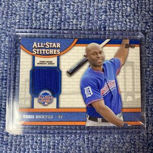 トリー.ハンター　TORII HUNTER 2013 MLB オールスター　アメリカンリーグ　ユニフォーム　ジャージカード　ケース入　タイガース　topps