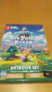 Nintendo Switch ゼルダの伝説 夢を見る島 アートブックセット ARTBOOK SET