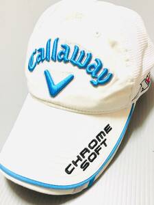 Callaway ( Callaway ) сетчатая кепка унисекс (Unisex)( белый × голубой )ODYSSEY вышивка CHROME SOFT