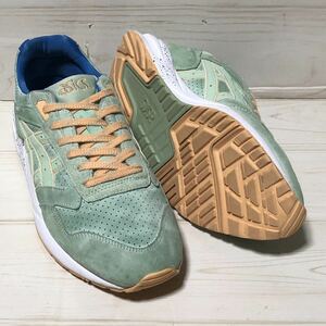 asics TIGER Asics Tiger gel SaGa TQ6A0L running shoes sneakers Tiffany US9inch / 27cm beautiful goods 