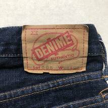 オリゾンティ期 旧 ドゥニーム DENIME 555 濃藍 デニム ジーンズ w26 美品 管理A1273_画像6