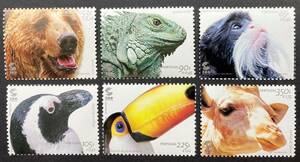  Portugal 2001 year issue animal iguana penguin toli stamp unused NH