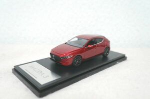 マツダ３ ファストバック 1/43 ミニカー レッド