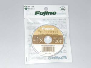 ◇Fujino Pro フロロカーボンティペット(-2X~-1X) 1個 送料無料◇