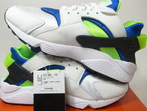 【送料無料】NIKE AIR HUARACHE SCREAM GREEN 28cm US10新品 30周年 2021年 オリジナルカラー 復刻 エア ハラチ 30th OGカラー DD1068-100_画像7