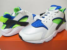 【送料無料】NIKE AIR HUARACHE SCREAM GREEN 28cm US10新品 30周年 2021年 オリジナルカラー 復刻 エア ハラチ 30th OGカラー DD1068-100_画像2