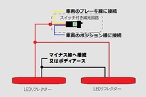 ひからせ屋 【2年保証付】 300系ランクル（ZX除く） 純正加工LEDリフレクター 【減光調整機能・スイッチ付で純正復帰】300ランドクルーザー_画像7