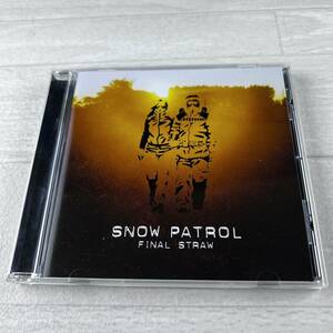 SNOW PATROL FINAL STRAW CD スノウ・パトロール ファイナル・ストロー