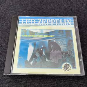 LED ZEPPELIN LIVE AT THE PARIS THEATRE CD