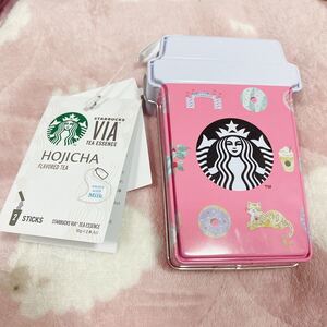 スターバックス ヴィア 25周年限定 新品 未開封 ギフト缶 ほうじ茶 限定品 スタバ