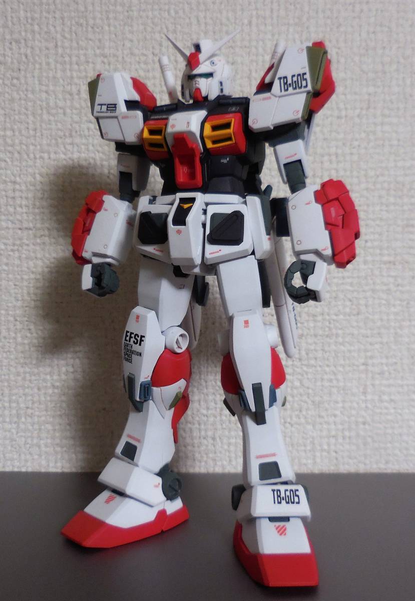 世界的に Mg プラモデル ガンプラ 宇宙 閃光の果てに バンダイ 外伝 塗装完成品 機動戦士ガンダム 5号機 ガンダム Rx 78 5 1 100 完成品