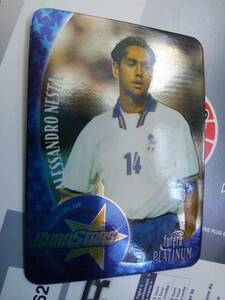 】Futera 2001 Platinum】EU 11of18 /Alessandro Nesta●3800限定 Euro Stars