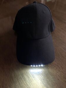 LEDライト付き帽子