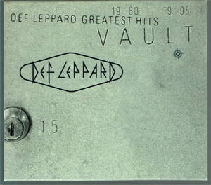 ◆同梱発送可◆CD Def Leppard: Greatest Hits 1980-1995 Vault Limited Edition 国内盤2枚組 解説/歌詞/対訳付 美品中古