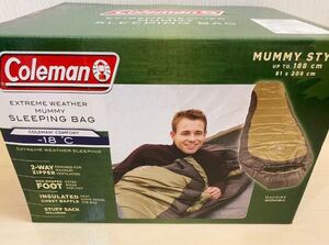 コールマン 寝袋 スリーピングバッグ マイナス18度 当日発送 MUMMY