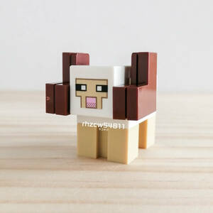 LEGO　レゴ　マインクラフト　ヒツジ　角のあるヒツジ　羊　つのひつじ　モブ　Mob　Minecraft　マイクラアース
