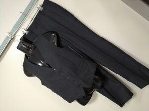 kkyj5261 ■ ベスト パンツ セット ■ スラックス スーツ ウール グレー A6 M