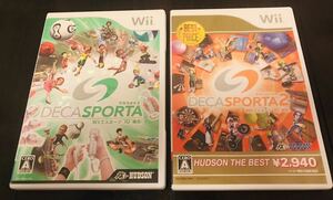 【 Wii 】DECA SPORTA デカスポルタ 1 & 2 セット ※動作確認済