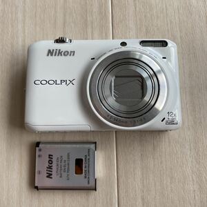 ●ジャンク品 Nikon COOLPIX S6500 WiFi ニコン クールピクス デジタルカメラ デジカメ D978