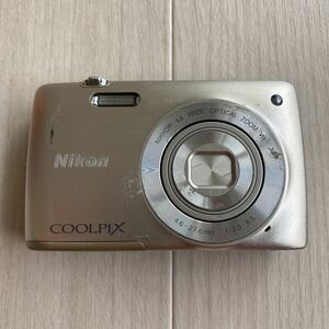 ●難あり Nikon COOLPIX S4400 ニコン クールピクス デジタルカメラ デジカメ D1045