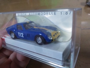 フェラーリ 250 GTO ブッシュ 1/87 絶版 新品 激レア 貴重品 FERRARI BUSCH AUTOMODELLE