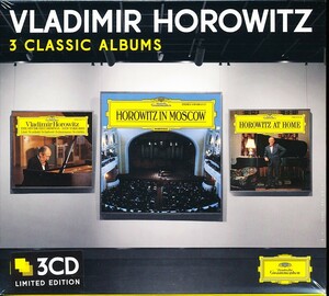 未開封新品 3CD-BOX DG ホロヴィッツ/Vladimir Horowitz - 3 Classic Albums　b4NB00GT5K7G2