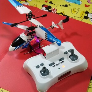 ★赤外線ヘリコプターMETALーFALCON 0107YR7 CCP FLIGHT TOY SERIES (美品)