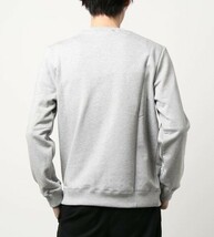 ☆新品 アーペーセー スウェット A.P.C. ロゴ スエット カットソー XS グレー SWEAT ITEM H-R 21PC_画像3