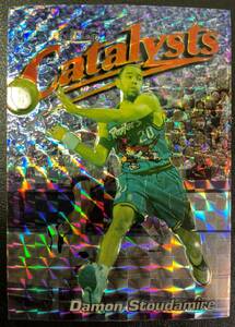 Damon Stoudamire ＜ 97-98 Toops Finest Silver Embossed Refractor ＞ 263枚限定 リフラクター版