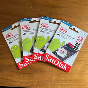 SanDisk Ultra microSDXC UHS-I メモリーカード 128GB SDSQUA4-128G-GN6MN 4枚