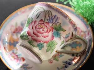  antique Minton MINTON shino wazli small cup & saucer 1851~1852