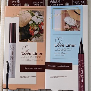 新品 ローズベリーブラウン&ラズベリーモカブラウン(マスカラ&アイライナー)