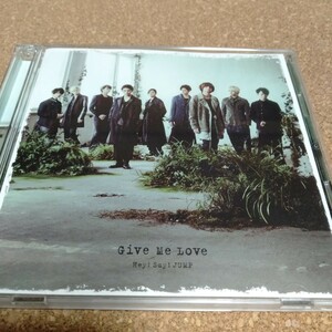 「Give Me Love」初回限定盤CD&DVD　Hey!Say!JUMP