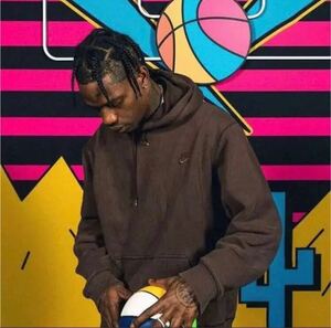 NIKE ナイキパーカー Travis scott スエット 90s ヴィンテージ ビンテージ ブラック