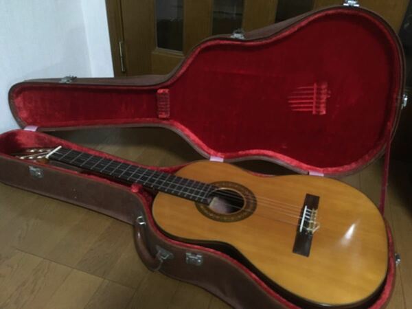 ZEN-ON SUWA CO.LTD 71307 65B ギター 阿部保夫　　音叉有り　ハードケース付き Guitar