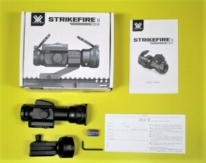  新品 VORTEX(ボルテックス) ダットサイト STRIKEFIREⅡ RD SCOPE AR15 / SF-BR-504 正規品 ナイトビジョンモード付