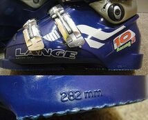【TH0009-01-S】LANGE ラング RACE FIT 10 Racing 20 スキーブーツ 23.0ｃｍ 282mm スキー靴 ウィンタースポーツ_画像5