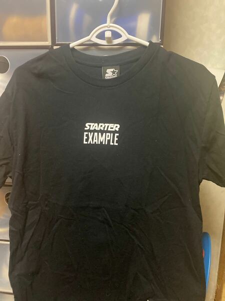 example×starterblacklabel コラボTシャツ